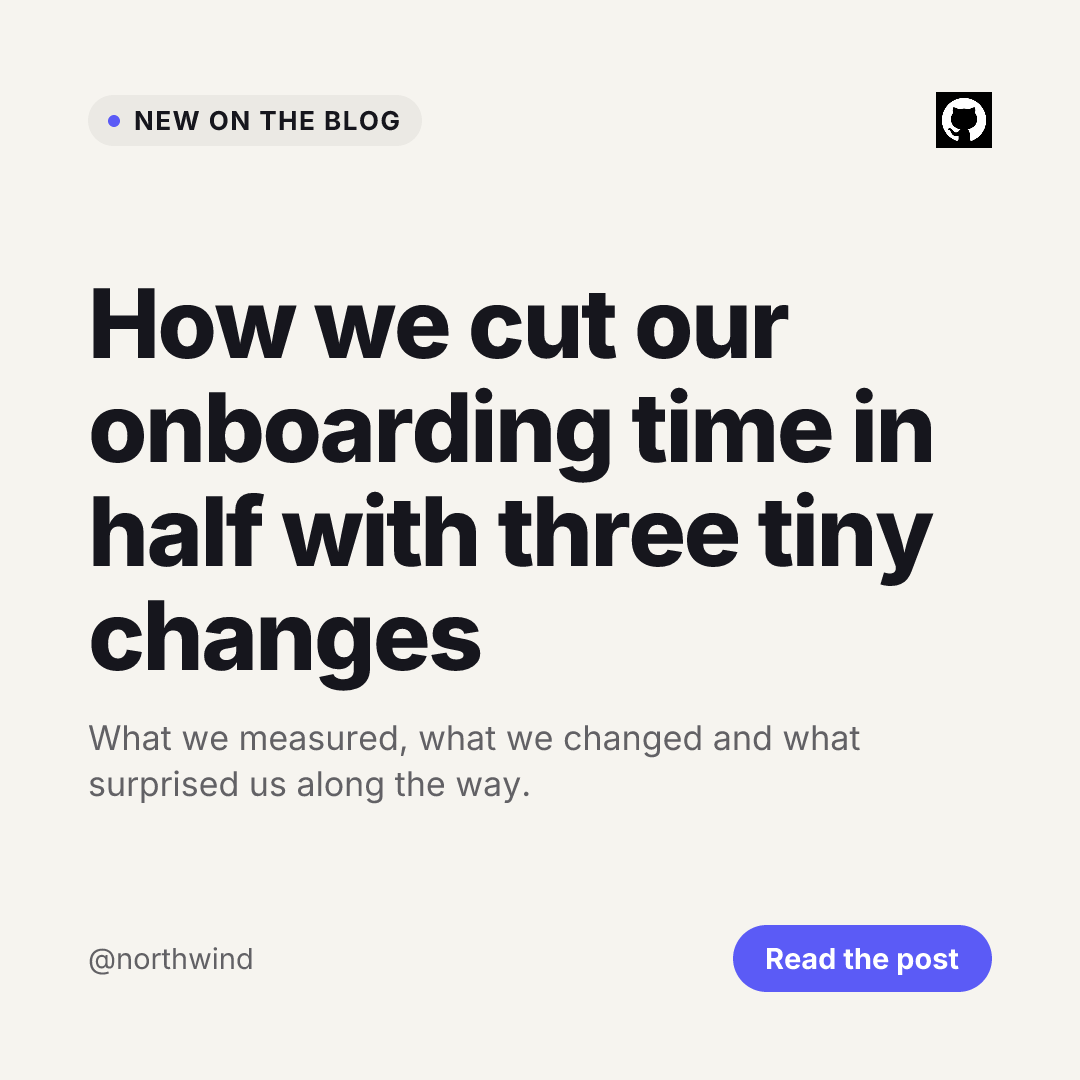 Blog post announcement
